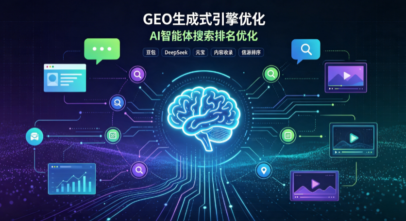 通榆县GEO 浪潮来袭：生成式引擎优化崛起，创作者争抢豆包、DeepSeek、元宝智能体流量入口